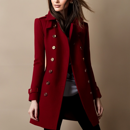 SIENNA – Elegant & Slim-Fit Women's Winter Coat with Hood